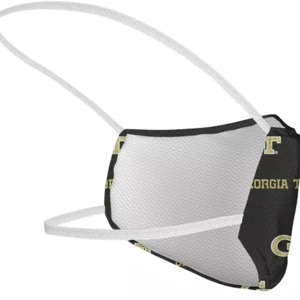 Georgia Tech Yellow Jackets NCAA Face Mask 3 Pack Adult Size Logo Fanatics